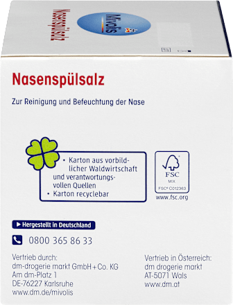 Nasenspülsalz Mivolis