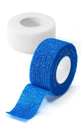 Selbsthaftender Fingerverband, 2,5 cm x 5 m (gedehnt), 1 Rolle Mivolis