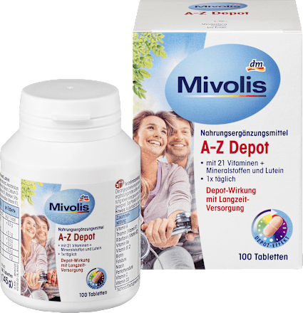 A-Z Depot, Tabletten, 100 St. Mivolis