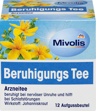 Arznei-Tee, Beruhigungs Tee (12 x 2 g) Mivolis