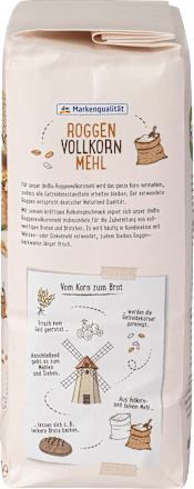 Ražná celozrnná múka stredná  dmBio