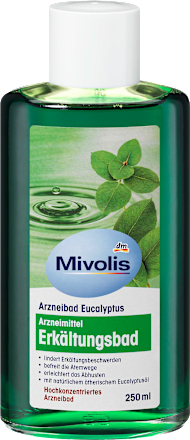 Erkältungsbad, Arzneibad Eucalyptus Mivolis