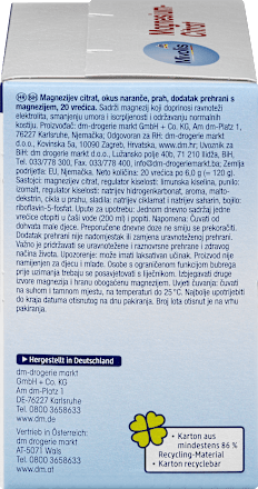 Magnesium-Citrat Portionsbeutel Mivolis