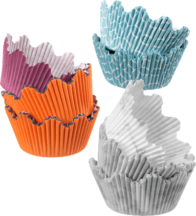 Mintás muffinforma, korona alakú, többféle Profissimo