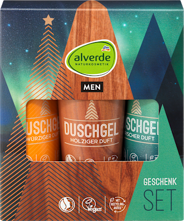 Geschenkset Weihnachten Nordlichter 3tlg, 1 St. alverde MEN