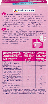 Kräutertee, Frauentee (25 x 2 g) Mivolis