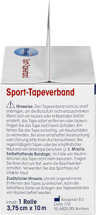 Sport-Tapeverband, 1 Rolle Mivolis