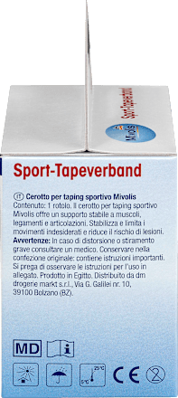 Sport-Tapeverband, 1 Rolle Mivolis