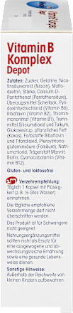 Vitamin B Komplex Depot, Kapseln 60 St. Mivolis