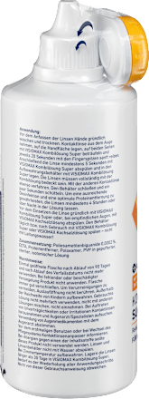 Soluție super pentru lentile de contact Visiomax