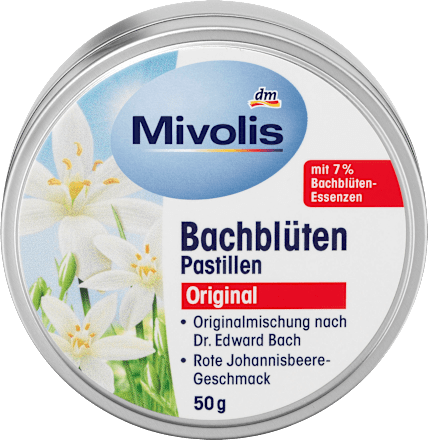 Pastylki z kwiatami Bacha Mivolis