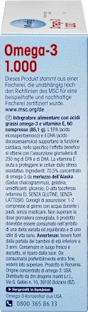 Omega-3 1000 , Kapseln 60 St. Mivolis