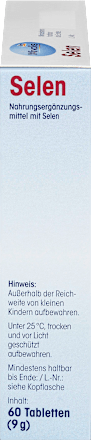 Selen, Mini-Tabletten 60 St. Mivolis