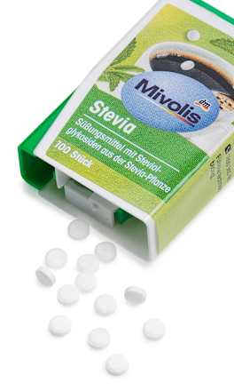 Stolové sladidlo Stevia Mivolis