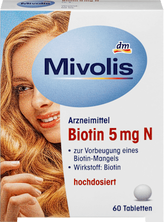 Biotin 5 mg N, Tabletten Mivolis