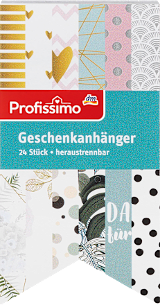 Dekoracyjne zawieszki na prezenty Profissimo