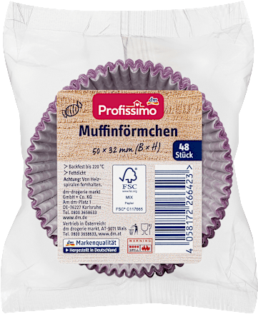 Mintás muffinpapír, többféle Profissimo