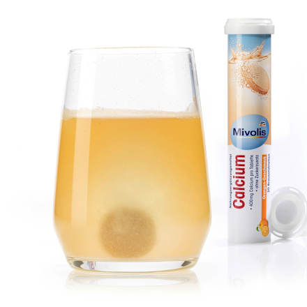 Calciu tablete efervescente Mivolis