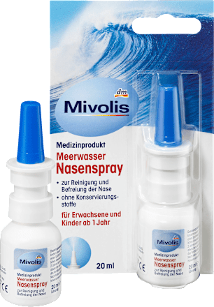Meerwasser Nasenspray Mivolis