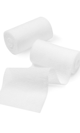 Elastische Fixierbinden, 6 cm x 4 m (gedehnt), 2 Rollen Mivolis