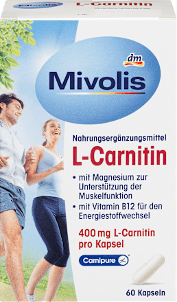 L-Carnitin Kapseln, 60 St. Mivolis