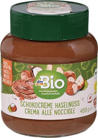 bio čokoládovo-oříšková pomazánka  dmBio
