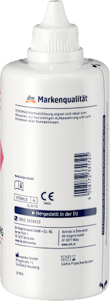 Kontaktlinsen-Pflegemittel Kochsalzlösung VISIOMAX