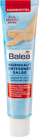 Fußcreme Hornhautentferner Salbe Balea