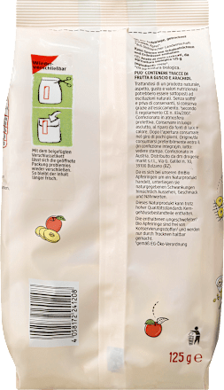 Jablkové krúžky sušené  dmBio