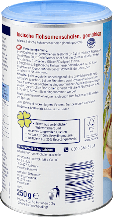Indijski trputac - psyllium, mljeveni Mivolis