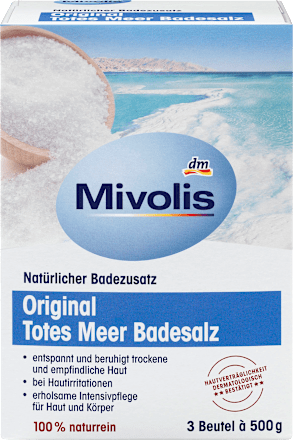 Kopalna sol iz Mrtvega morja Mivolis