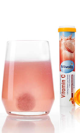 Vitamin C Brausetabletten, 20 St. Mivolis