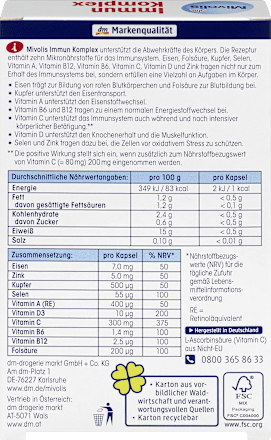 Immun Komplex Kapseln 32 St. Mivolis