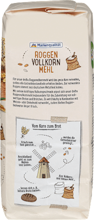 Roggenmehl Vollkorn dmBio