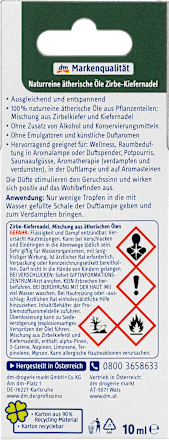 natürliches ätherisches Öl Zirbe-Kiefernnadel   Profissimo