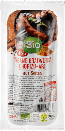 vegane Chorizo-Bratwurst dmBio