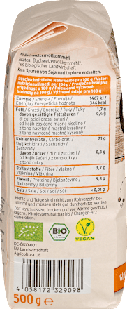 Integralno heljdino brašno, bez glutena dmBio