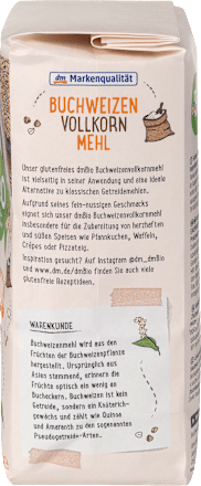 Integralno heljdino brašno, bez glutena dmBio