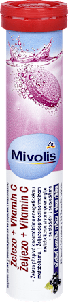 Ferro e vitamina C in compresse effervescenti Mivolis