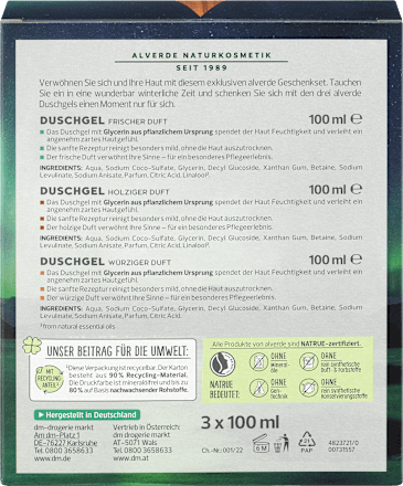 Geschenkset Weihnachten Nordlichter 3tlg, 1 St. alverde MEN