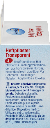Heftpflaster Transparent Mivolis