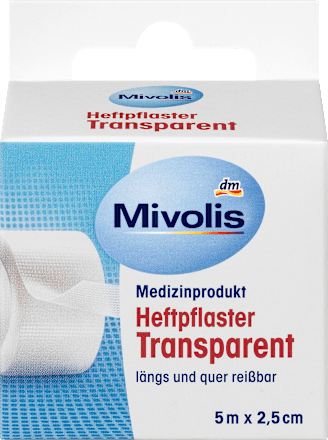 Heftpflaster Transparent Mivolis