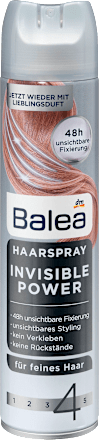 Haarspray Invisible Power Balea