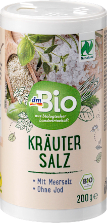 Kräutersalz ohne Jod, Naturland dmBio