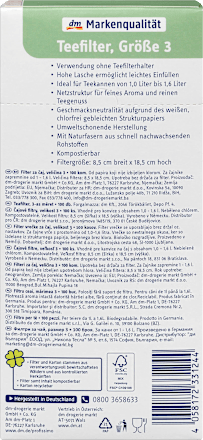 Teefilter Gr. 3 Profissimo