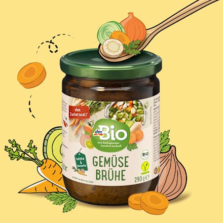 Gemüsebrühe, glutenfrei dmBio