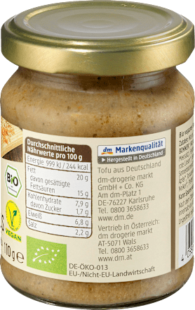 Brotaufstrich, Veganer Bauernschmaus dmBio