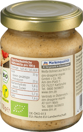 Brotaufstrich vegane Streichwurst dmBio