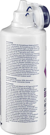 Kombilösung Linsenflüssigkeit Sensitive VISIOMAX