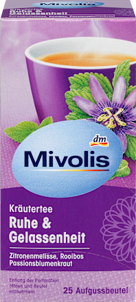 Kräutertee, Ruhe & Gelassenheit (25 x 2 g) Mivolis